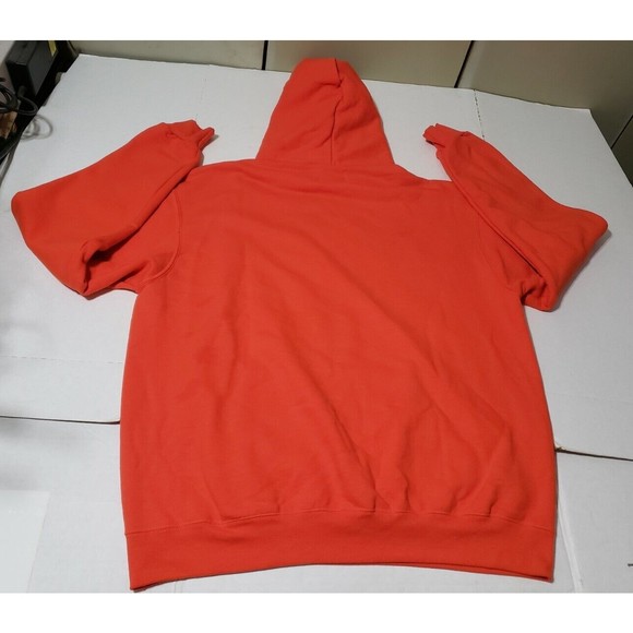 Orange Champion The Smokers Club Smoking Hoodie "World Wide Rollers" Large - Picture 11 of 12